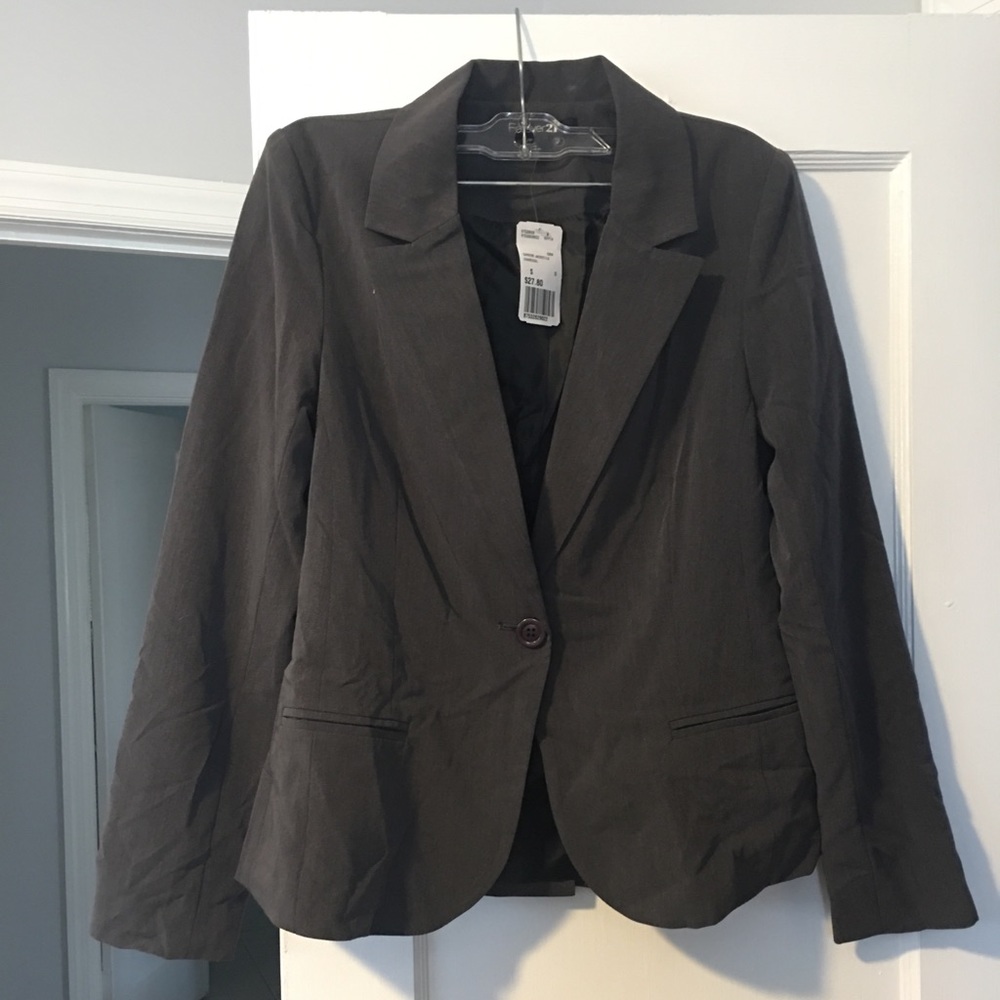 Gray Blazer